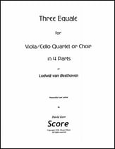 Three Equale Orchestra sheet music cover